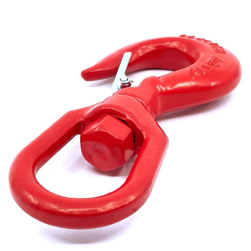 Forgó kampó piros 2000kg