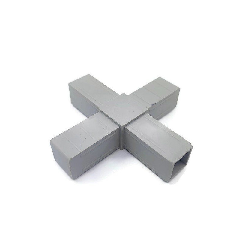 Műanyag keresztcsatlakozó 25x25mm