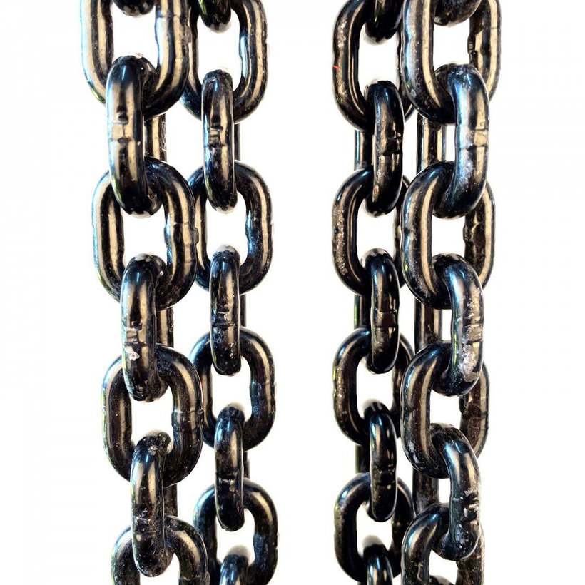 Láncos felfüggesztés szem-4 kampó 80 o. rövidítővel (1,5 m, 2360/1700 kg, 6 mm)