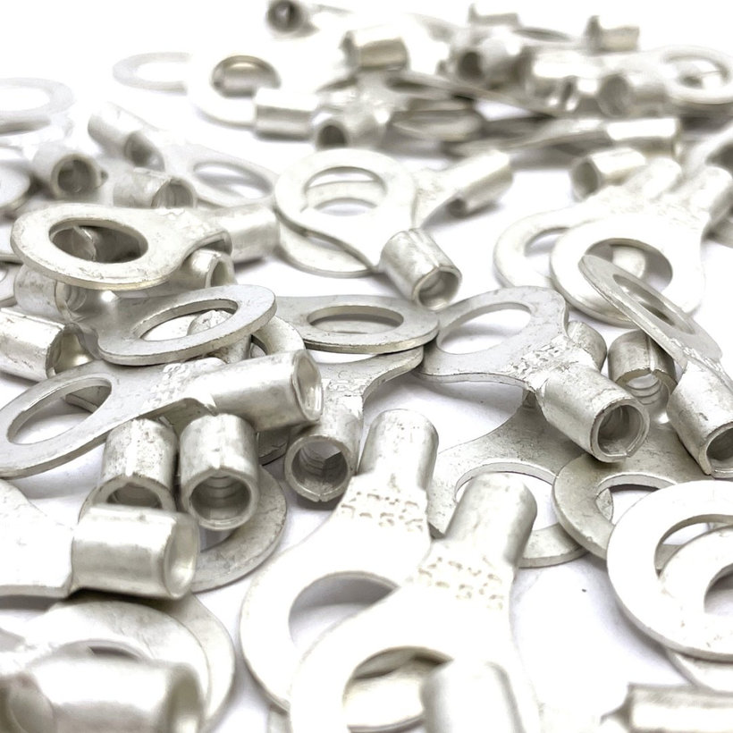 Szigeteletlen szemes saru, ónozott elektrolitréz 10mm²