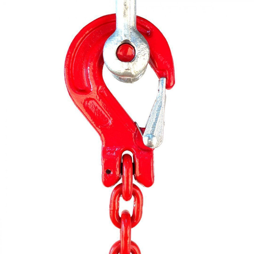 Láncos felfüggesztés kampó-kampó 80 o. (3 m, 2000 kg, 8 mm)