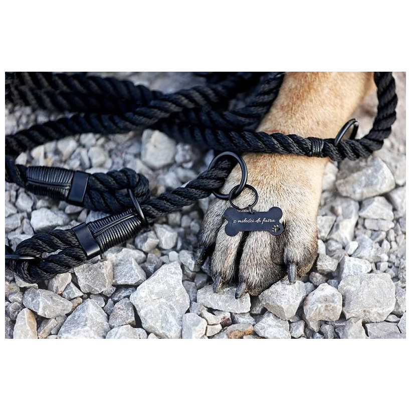 Hegesztett gyűrű fekete 3x20mm