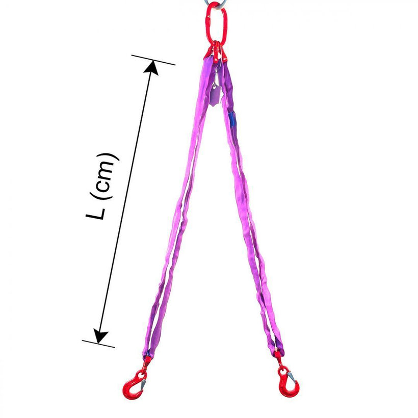 Textil függeszték SZEM-2 KAMPÓ 1400/1000 kg, 2,5 m