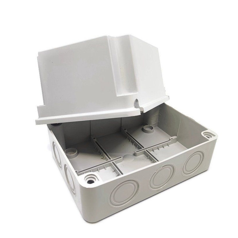 Szerelődoboz magas IP55 átlátszatlan IP55 190x145x140mm