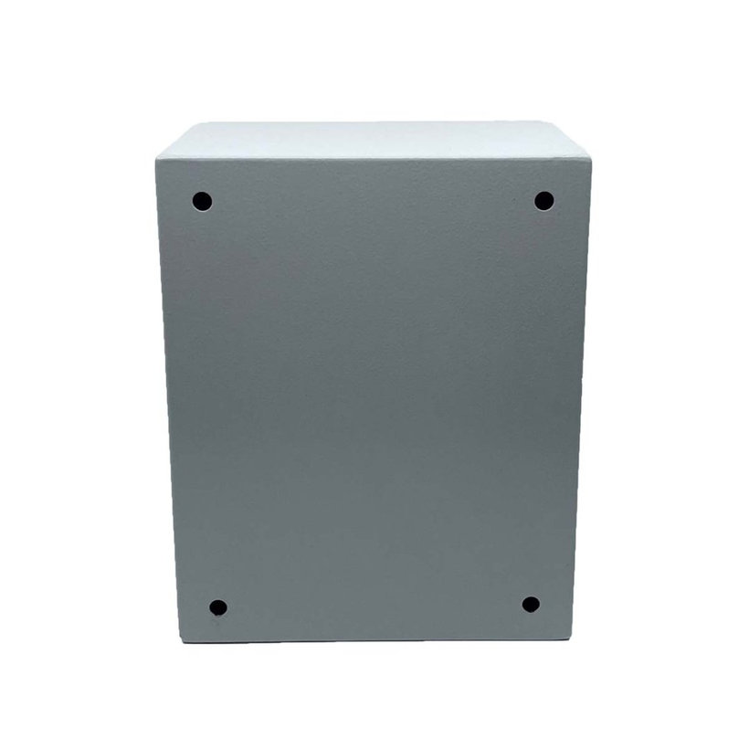 Fém elosztószekrény, acél, szürke 250x300x150mm