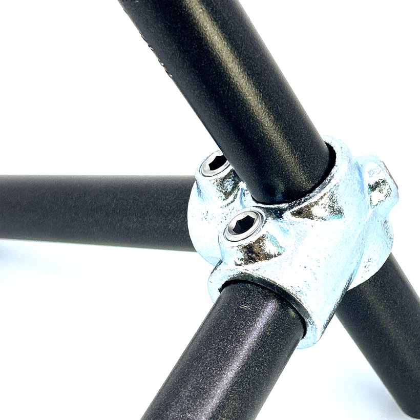 Kötőelem négyágú 27 mm - horganyzott