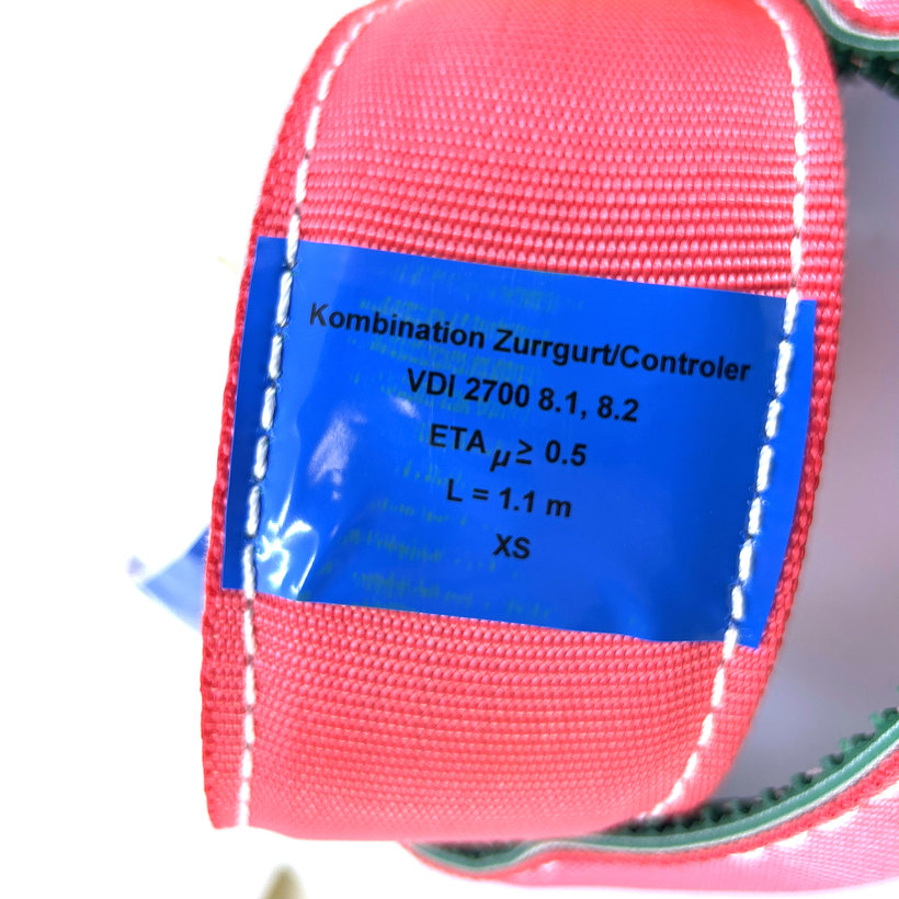 Kerékrögzítő heveder autómentőre, védőhuzattal 4T - 3,5 m + 3 forgó kampó