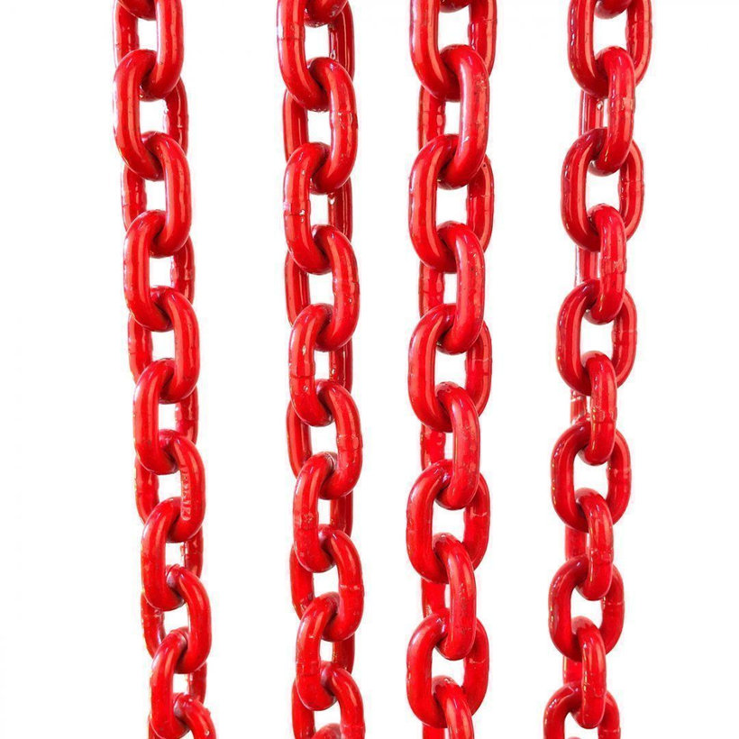 Láncos felfüggesztés szem-4 kampó 80 o. rövidítővel (6,5 m, 11200/8000 kg, 13 mm)