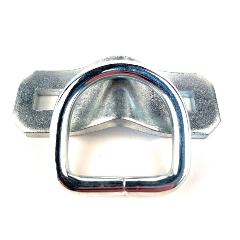 Lemez D-gyűrűvel zn 6x40mm