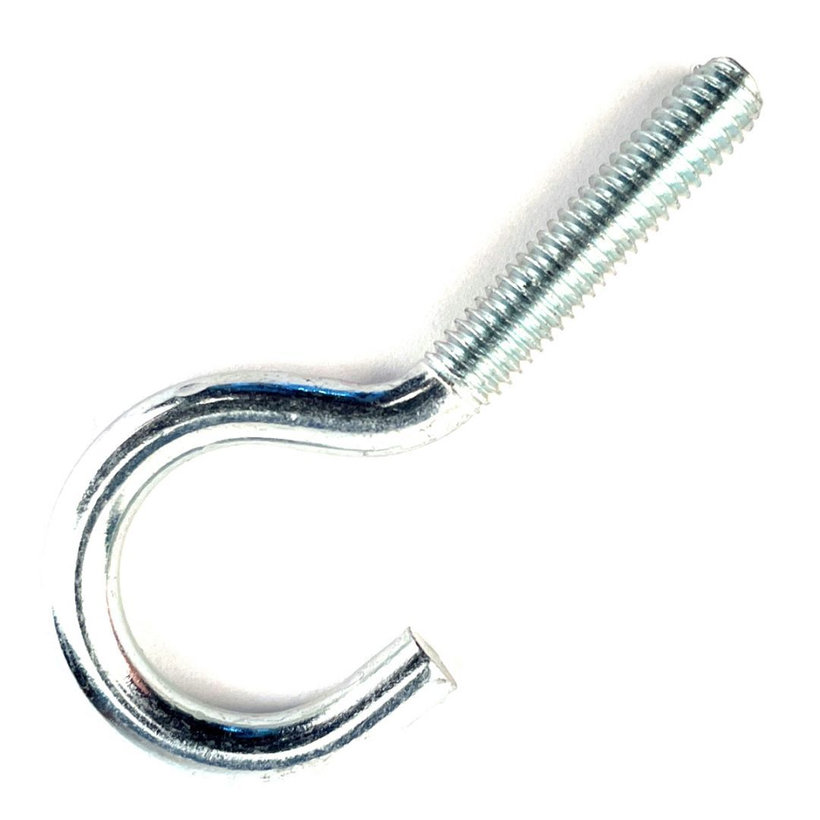 Menetes kampó horganyzott M6x80