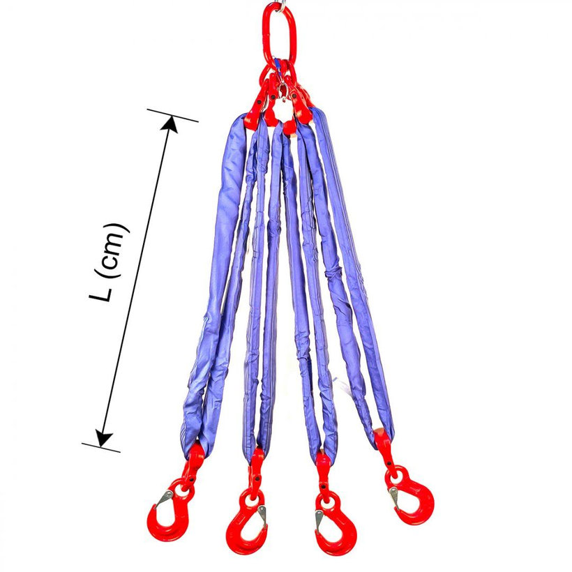 Textil függeszték SZEM-4 KAMPÓ 16 800/12 000 kg, 1,5 m