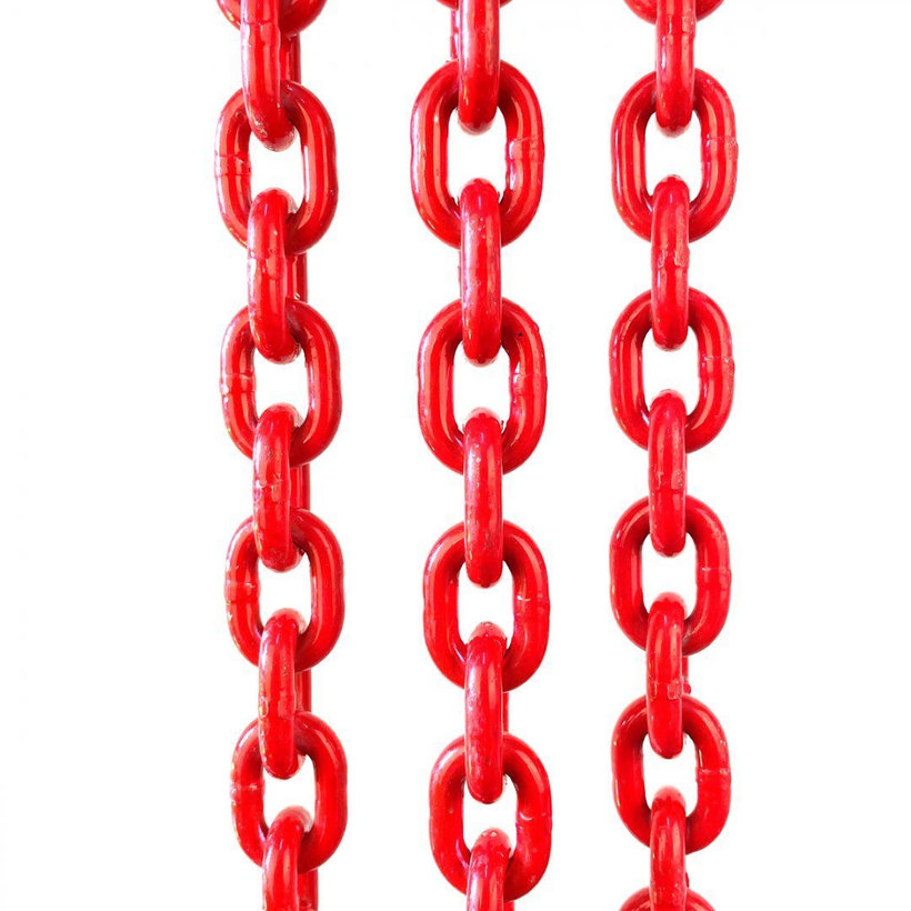 Láncos felfüggesztés szem-3 kampó 80 o. rövidítővel (2 m, 2360/1700 kg, 6 mm)