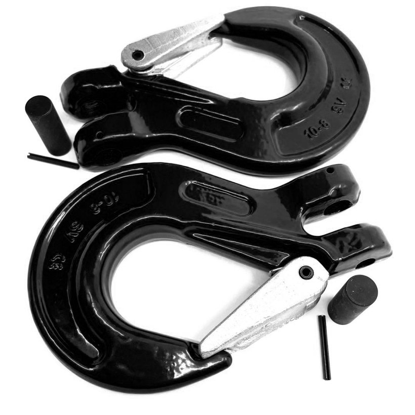 Kampó villával HVX 80 o. fekete 8mm - 2T