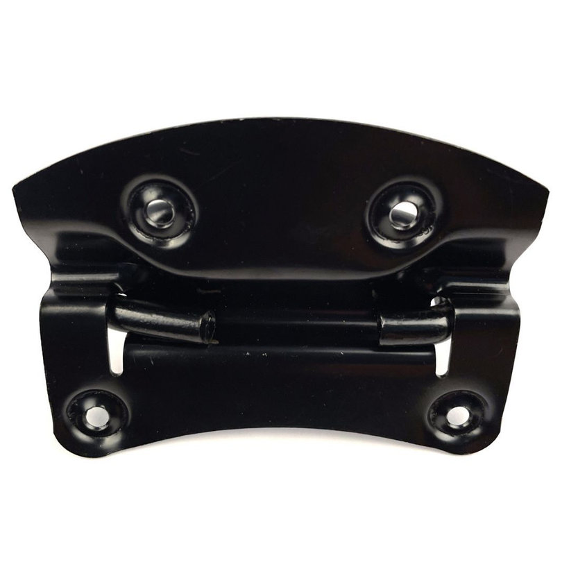 Ládafogantyú fekete lakk 110mm