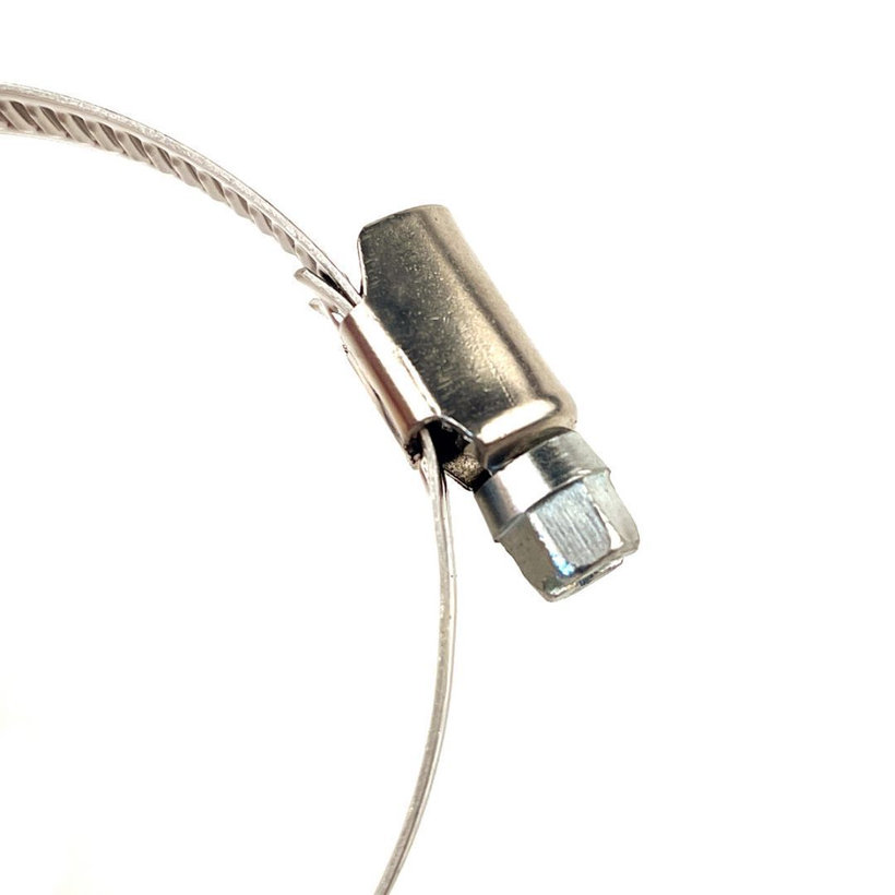 Tömlőbilincs W2 rozsdamentes acél/zn 80-100mm