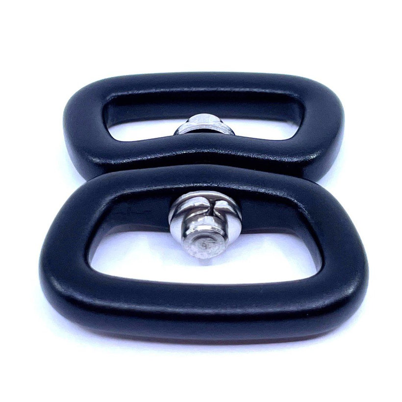 Forgó összekötő fekete 51x25mm