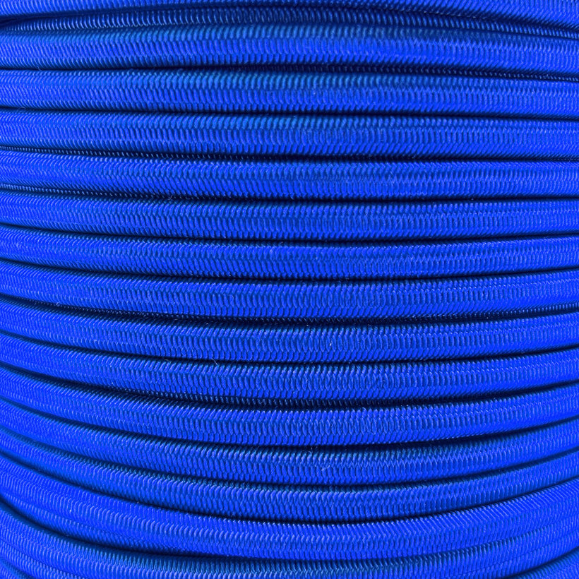 Gumikötél gumi maggal kék PP 5mm