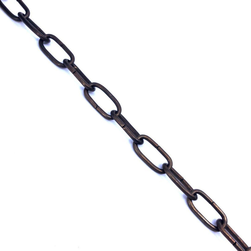 Dekoratív lánc/csiszolt sárgaréz 3mm