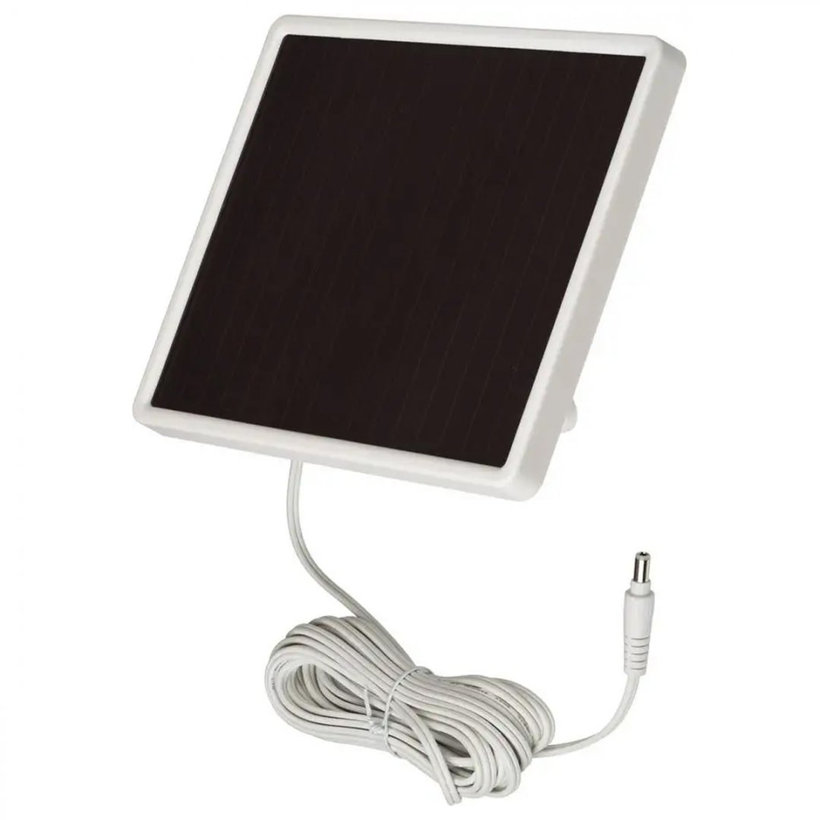 Szolár LED reflektor PIR mozgásdetektorral fehér