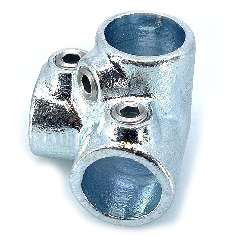 Kötőelem háromágú 27 mm - horganyzott