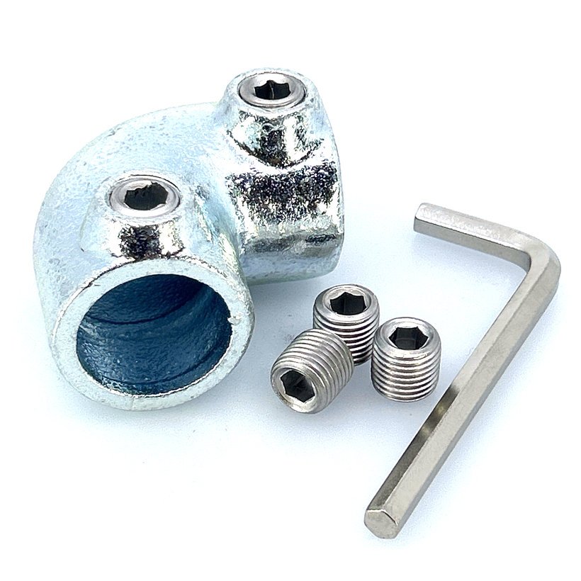 Kötőelem L-alakú 27 mm - horganyzott