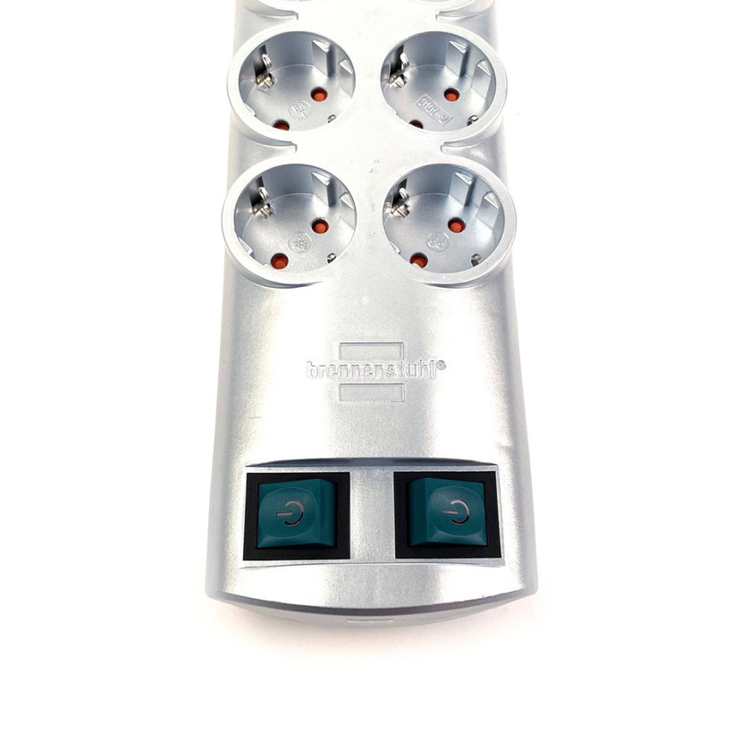 PRIMERA hosszabbítókábel 10 aljzatos 16A SCHUKO 2m