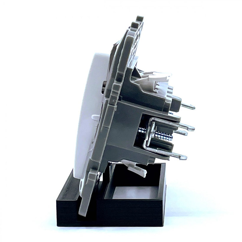 Niloé kapcsoló 6+6.sz. fehér