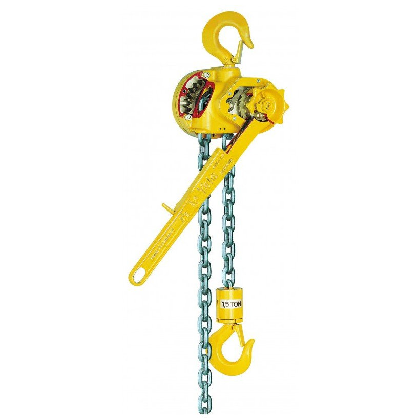 Racsnis emelő Yale D 85 Atex biztosítékkal 750kg