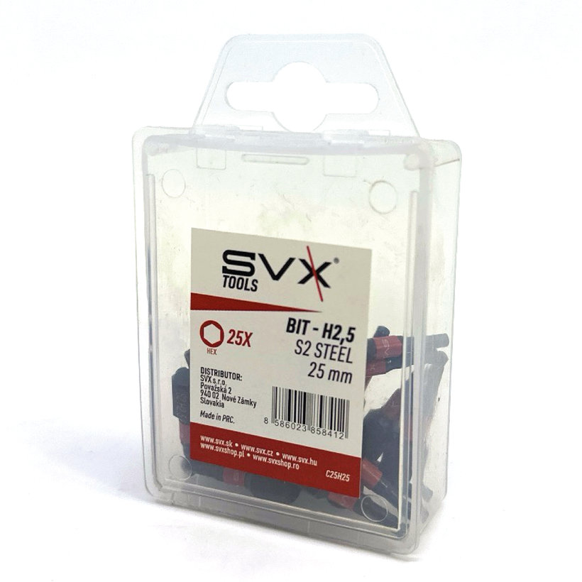 Bit mágneses H2,5x25 mm