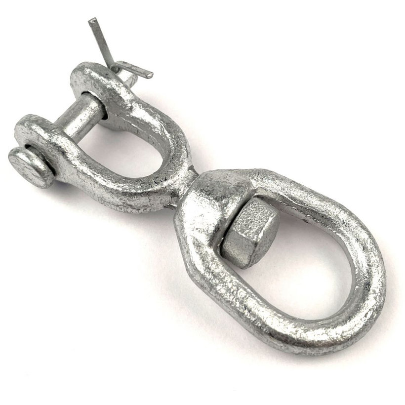 Forgószem villával tűzihorganyzott M6