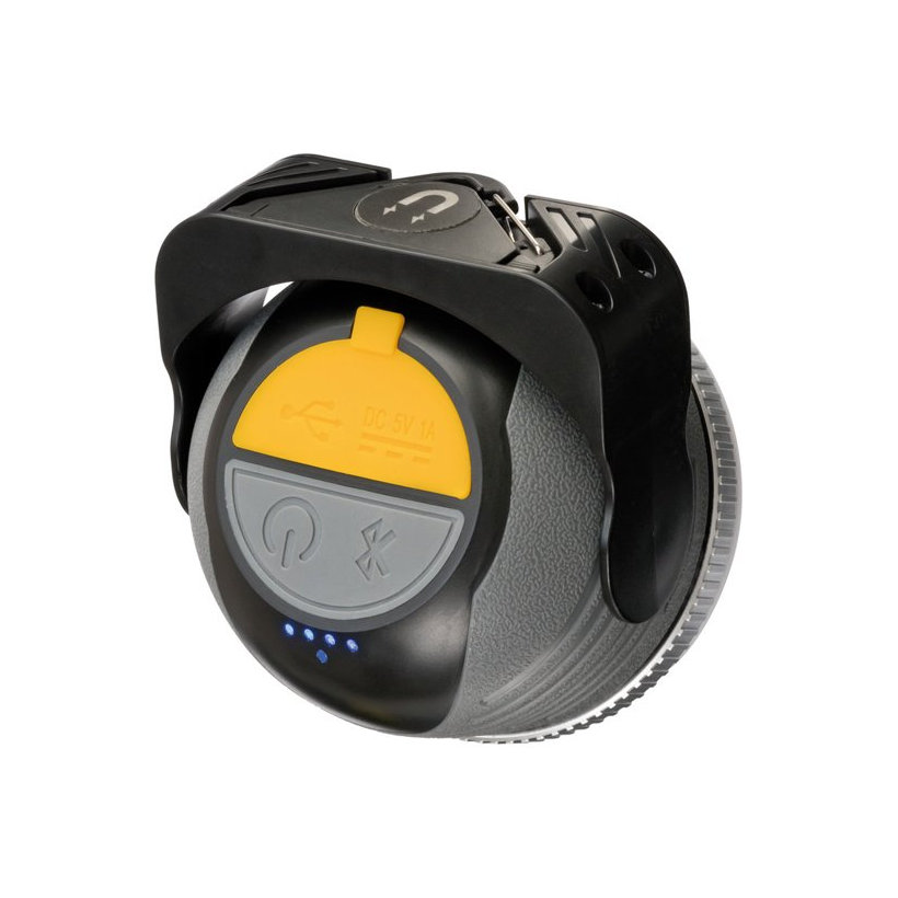 Újratölthető LED lámpa Bluetooth hangszóróval