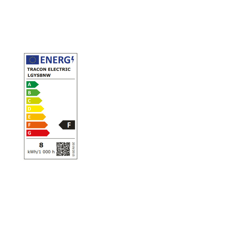 LED izzó gyertya E14 8W - semleges - chippel