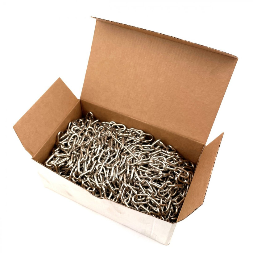 Dekoratív lánc nikkelezett 2,2mm