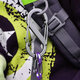 Dekoratív karabiner S-kampó alakú 50 mm - zöld