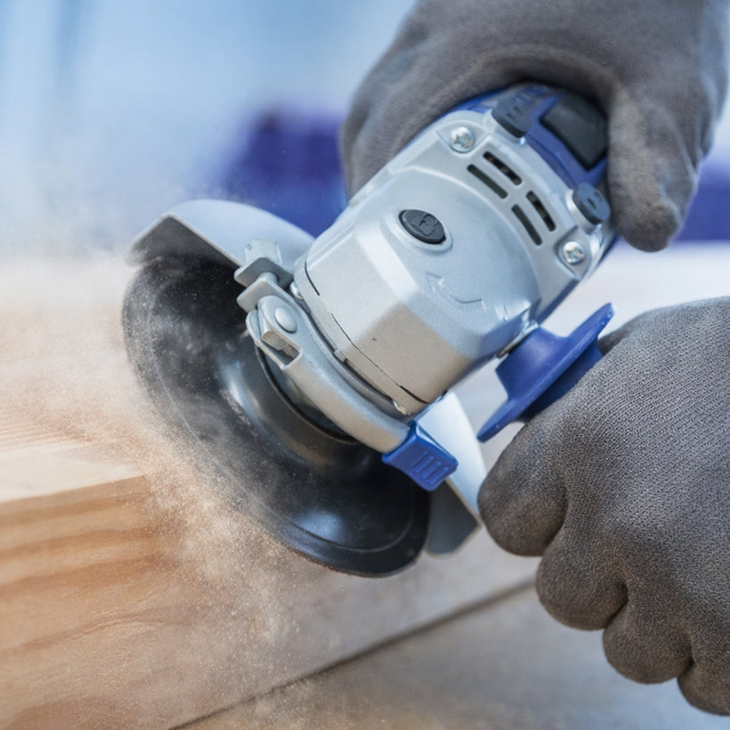 Tépőzáras csiszolópapír – 125 mm-es korong P40 - 10 db