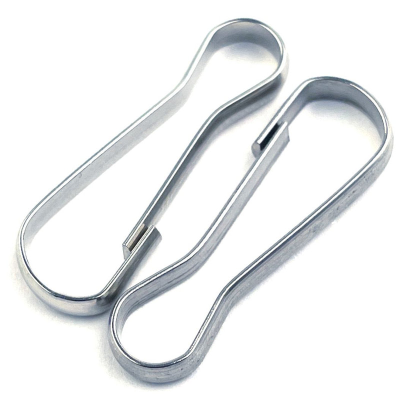 Karabiner rozsdamentes acél simplex A2 30 mm