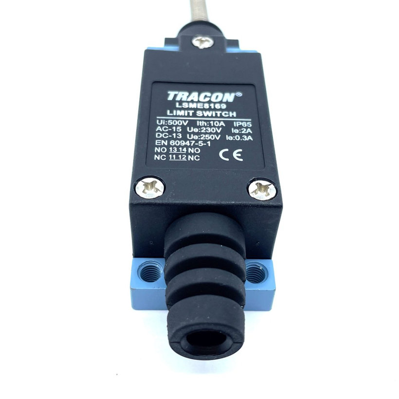 Helyzetkapcsoló, rugószáras (acél)