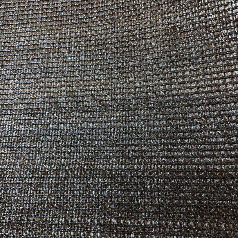 Árnyékoló háló barna 95% - hosszúság 25m - magasság 2m