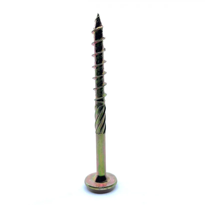 Faszerkezet építőcsavar lemezfejjel TX30 6x160mm