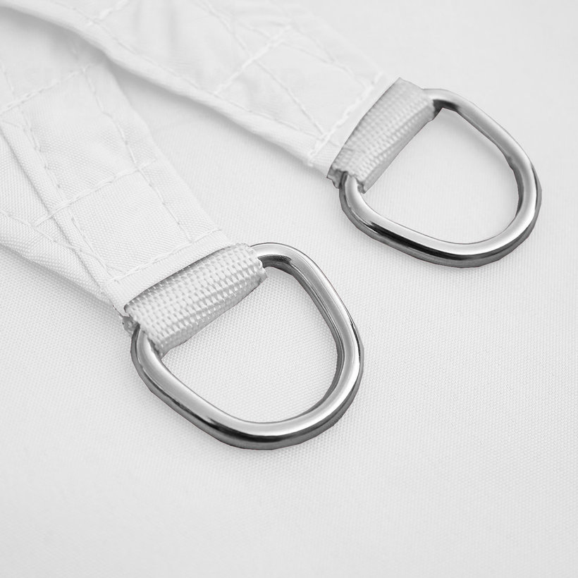 Árnyékvitorla vízálló fehér 3x3x3 m