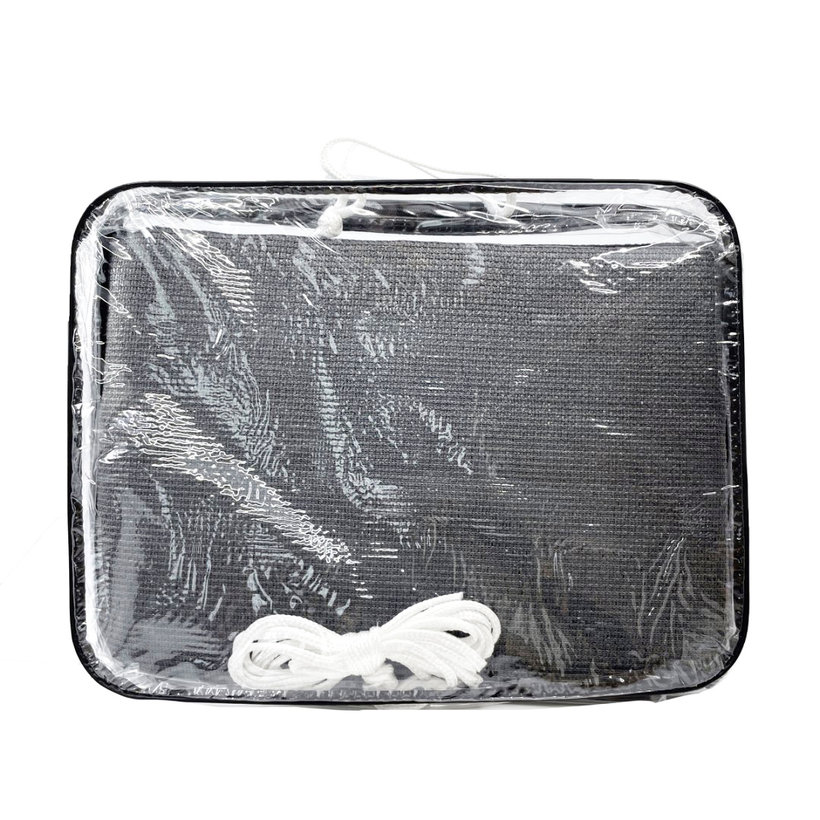 Árnyékoló ponyva antracit szürke 3,6x3,6x3,6 m