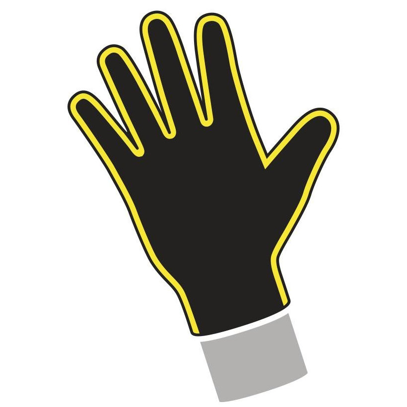 Munkakesztyű APOLLON VV733 sárga 07