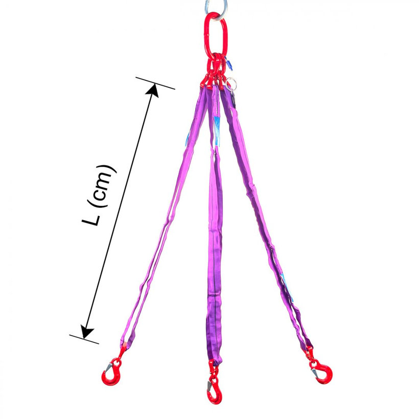 Textil függeszték SZEM-3 KAMPÓ 2100/1500 kg, 1 m