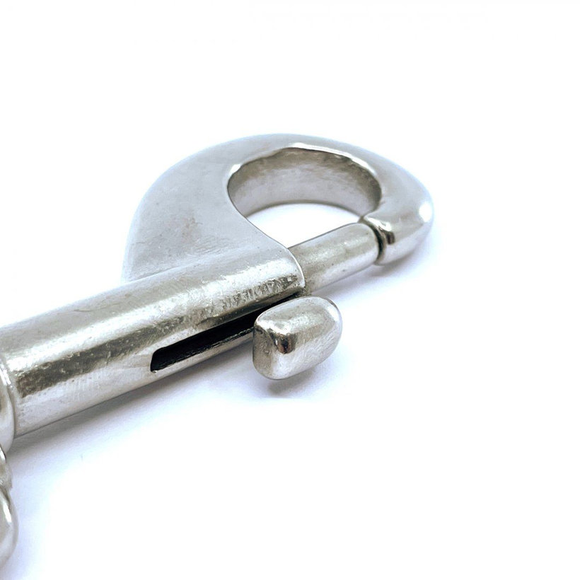 Forgó karabiner rozsdamentes acél A4 80 mm