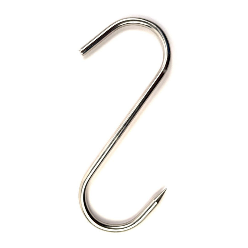 Henteshorog rozsdamentes acél A2 80 mm