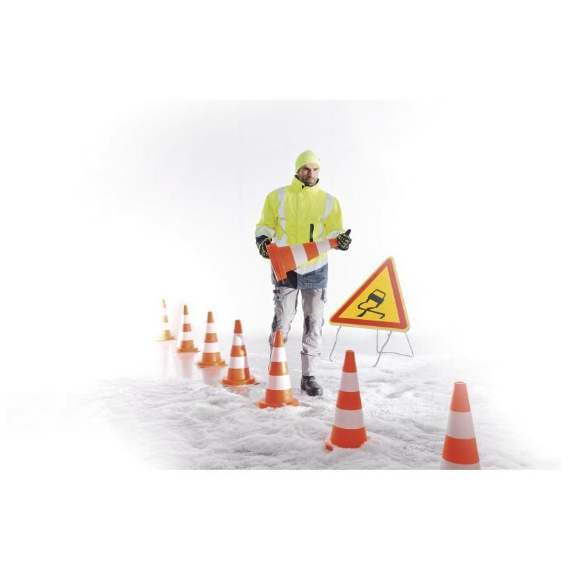 Fényvisszaverő kabát OPTIMUM2 sárga L