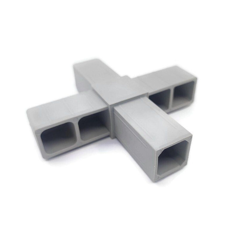 Műanyag keresztcsatlakozó 25x25mm
