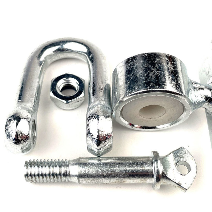 Hintakampó D kengyellel horganyzott M10x140mm