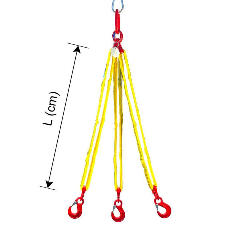 Textil függeszték SZEM-3 KAMPÓ 6300/4500 kg, 2 m