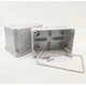 Szerelődoboz magas IP55 átlátszatlan IP55 150x110x140mm